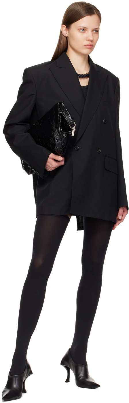 Junya Watanabe Black Open Back Blazer