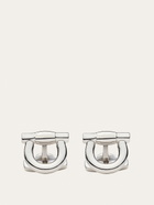 Ferragamo Mens Gancini cufflinks in Silver