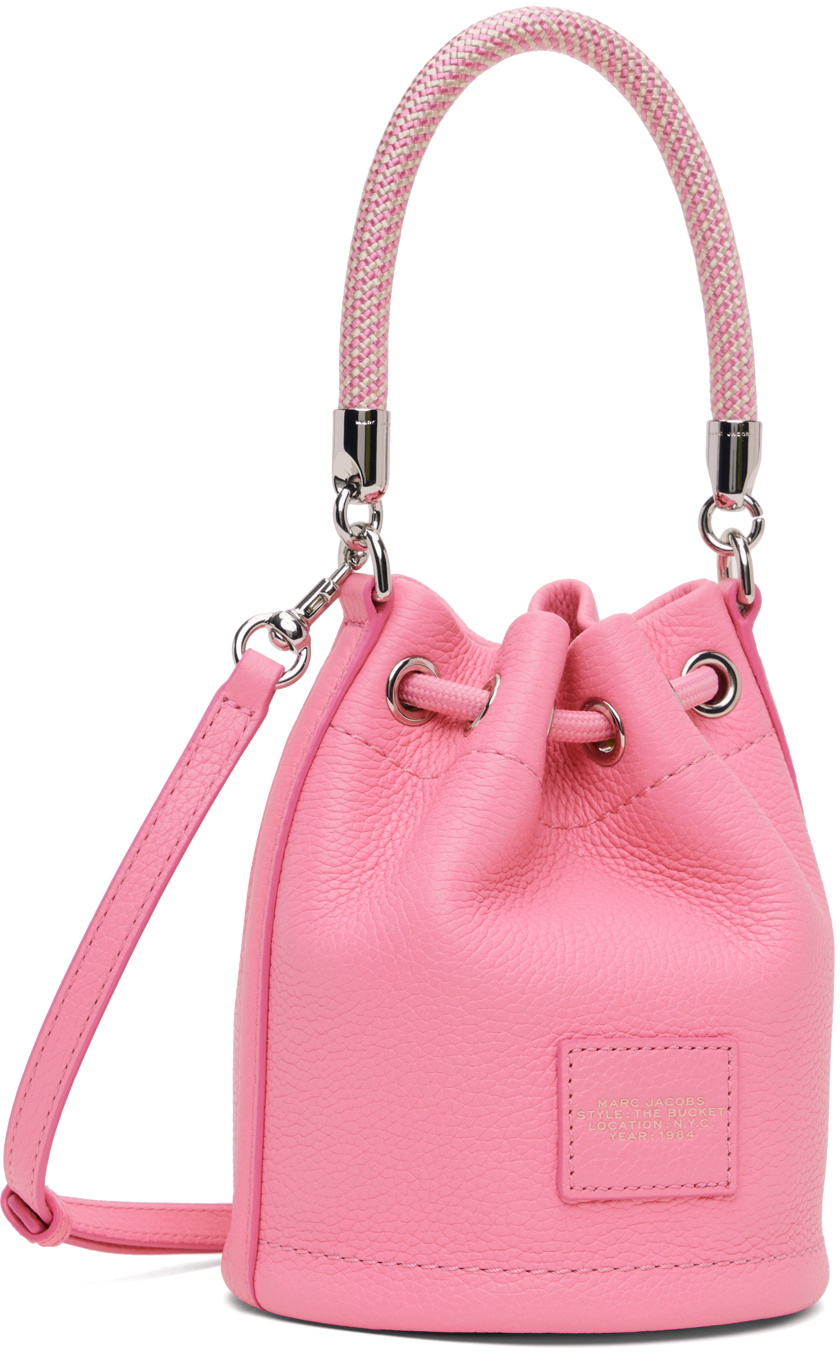 Marc Jacobs Pink 'The Leather Mini Bucket' Bag Marc Jacobs