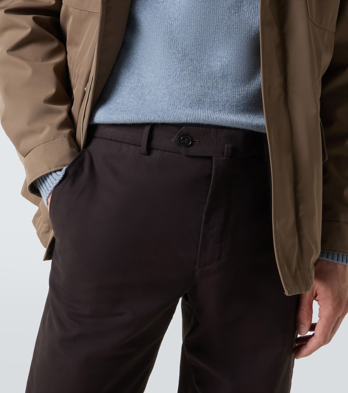 Loro Piana Carlo cotton-blend chinos