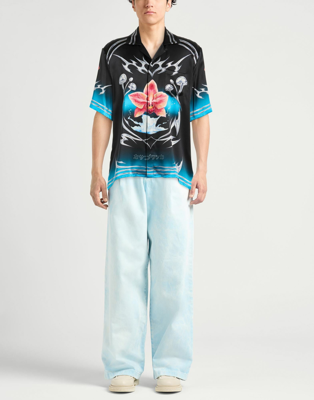 Casablanca Mens Shirt in Black