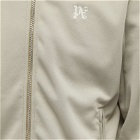 Palm Angels Men's Monogram Track Jacket in Dark Grey