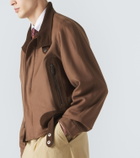 Giorgio Armani Silk bomber jacket