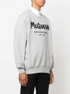 ALEXANDER MCQUEEN - Graffiti Organic Cotton Sweatshirt