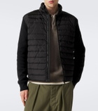 Canada Goose Hybridge Flavio down-paneled wool cardigan