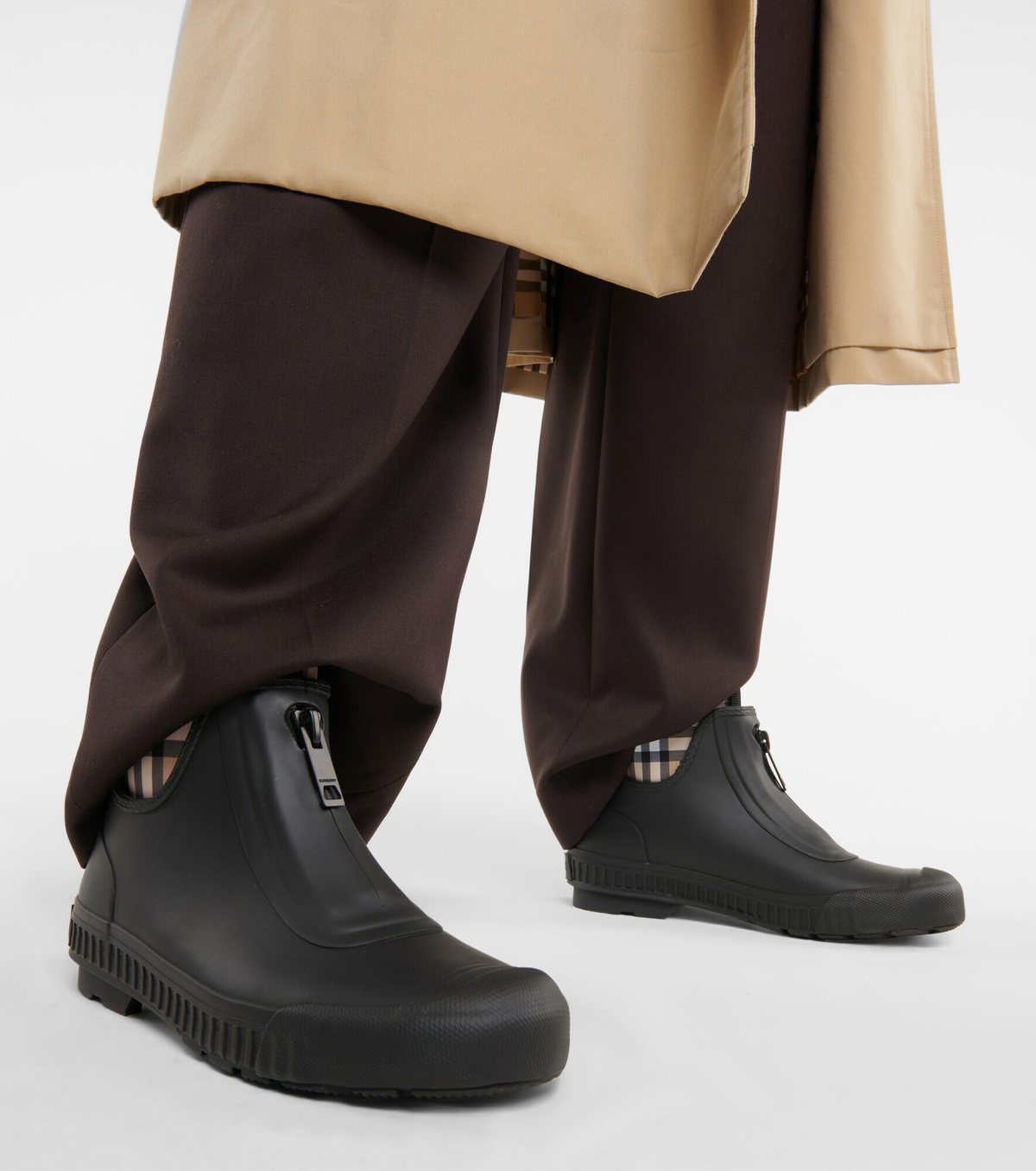 burberry rubber boots