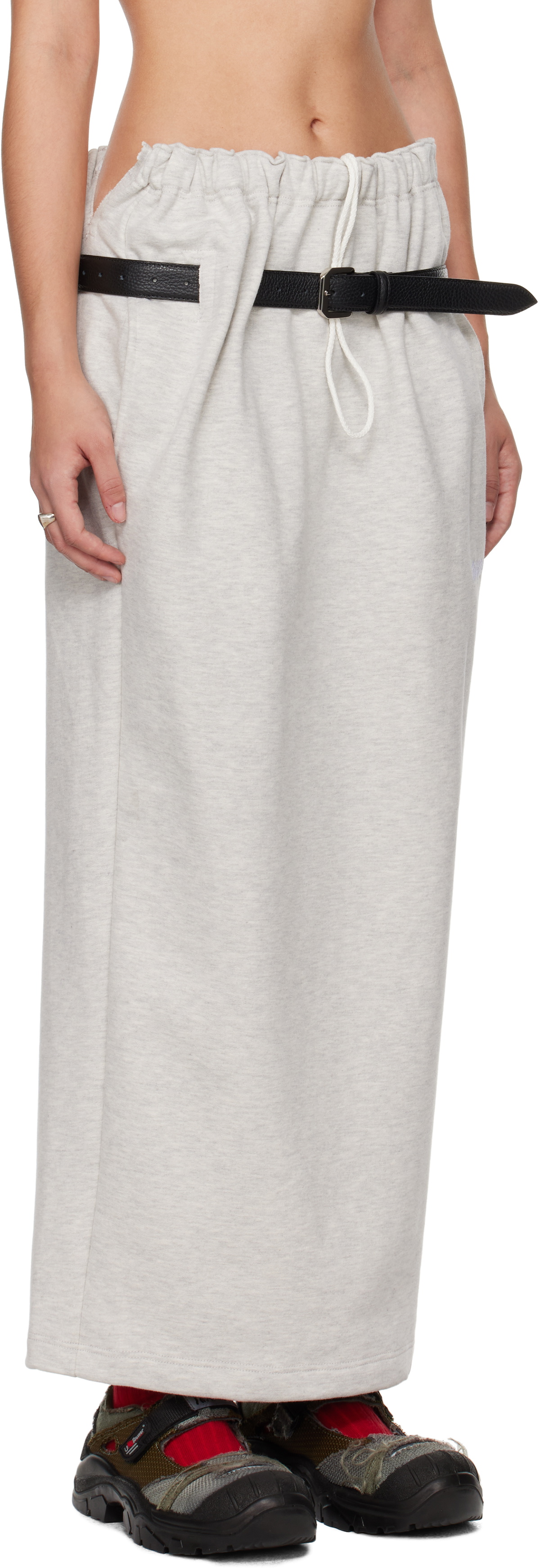 Magliano Gray Provincia Maxi Skirt