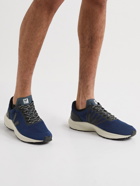 Veja - Marlin Rubber-Trimmed Stretch-Knit Running Sneakers - Blue