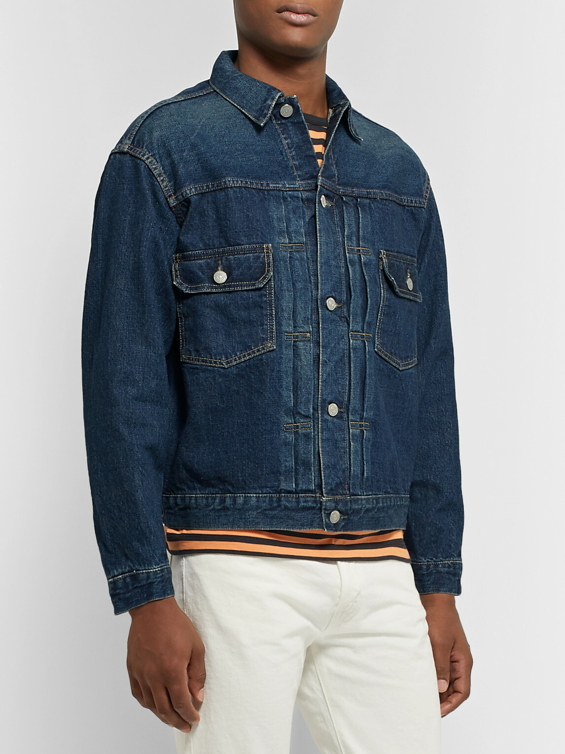 OrSlow - Selvedge Denim Jacket - Blue