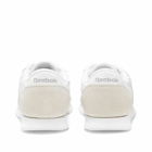 Reebok Men's Classic Nylon Sneakers in White/Light Grey