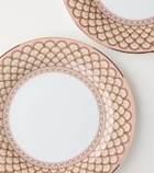 La DoubleJ Napoli Dusty Pink set of 2 dessert plates