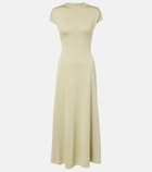 Tove Lenore knitted wool and silk midi dress