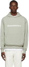 adidas x Humanrace by Pharrell Williams SSENSE Exclusive Humanrace Tonal Logo Hoodie