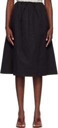 Nothing Written Black Leia A-Line Midi Skirt