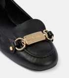See By Chloé Jane leather ballet flats