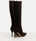 Gianvito Rossi Suede knee-high boots