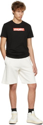 Diesel Off-White Cotton Shorts