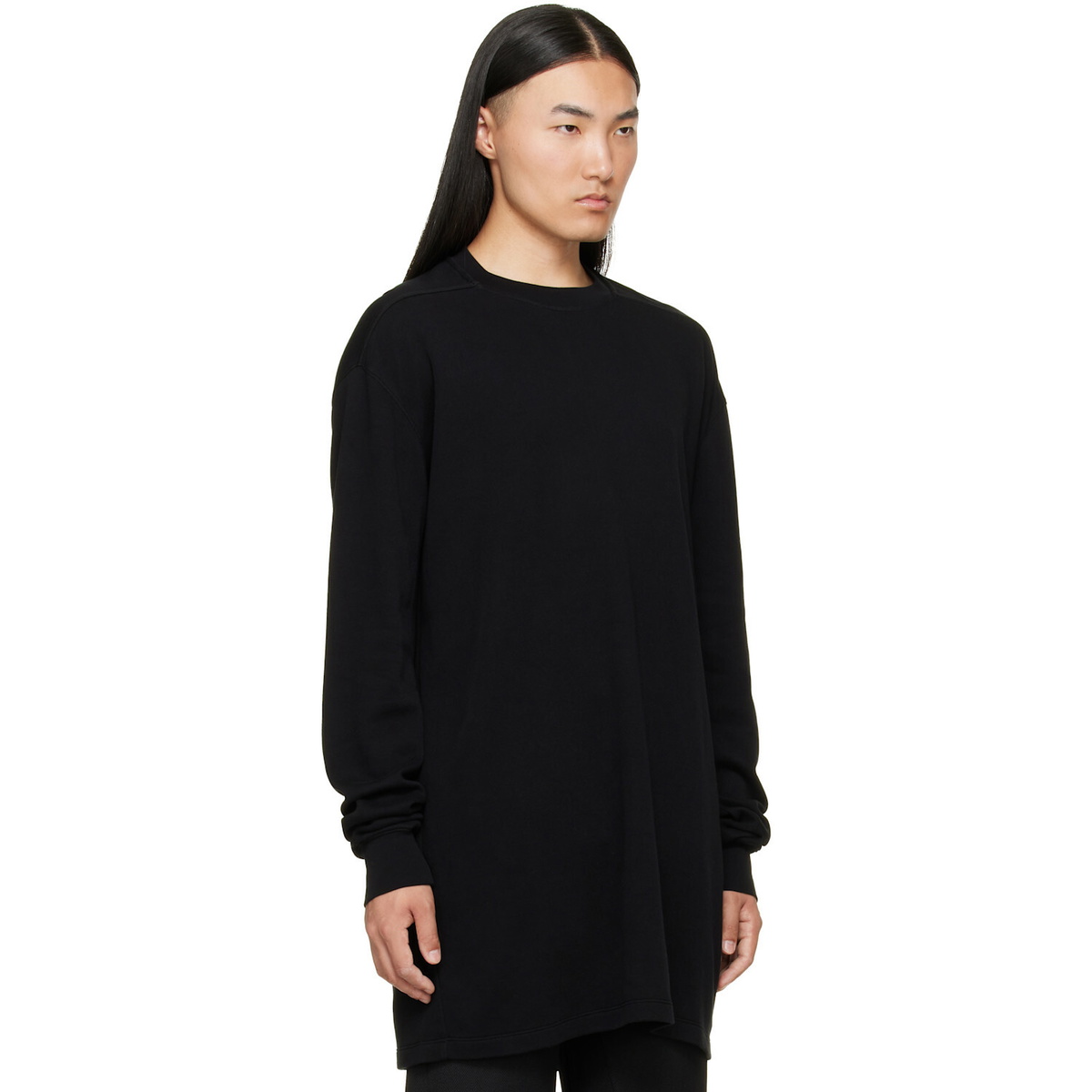 Rick Owens Black Tower Rick S Jumbo LS T-shirt