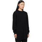 Rick Owens Black Tower Rick S Jumbo LS T-shirt