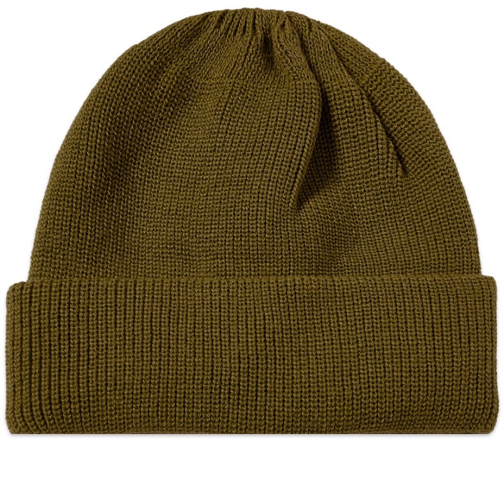 Photo: RoToTo Bulky Watch Cap Beanie in Olive