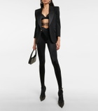 Wolford - x Mugler cutout lace-up tights