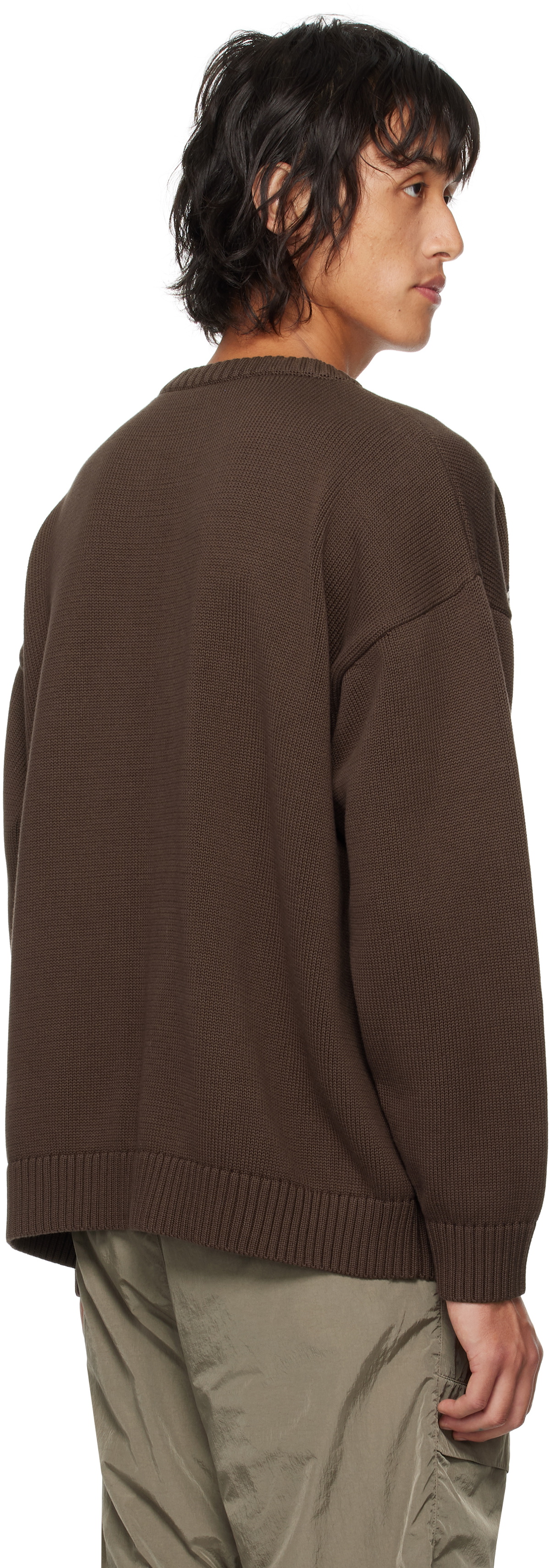 Robyn Lynch Brown Stripes Sweater