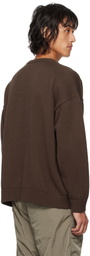 Robyn Lynch Brown Stripes Sweater