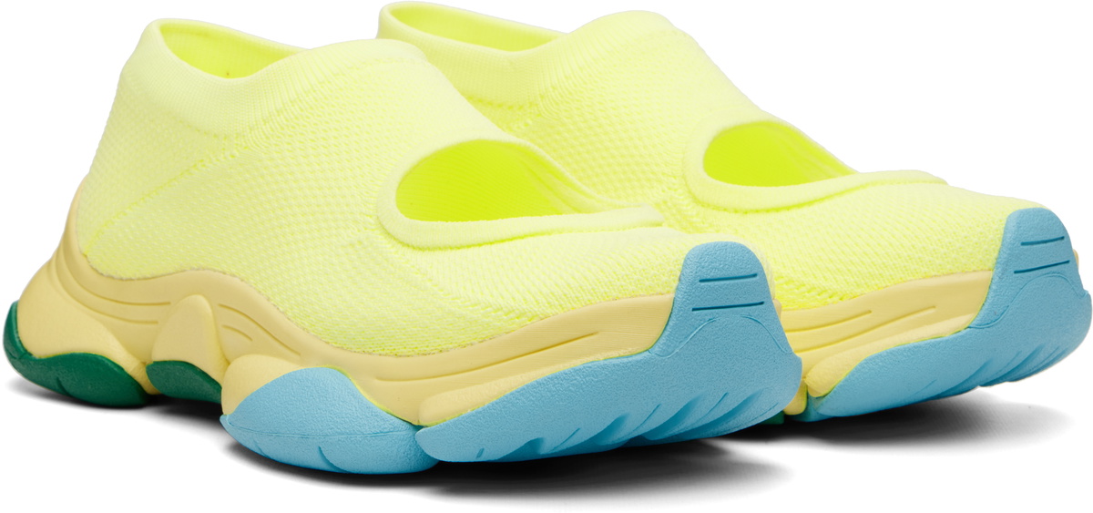 HOMME PLISSÉ ISSEY MIYAKE Yellow CAMPER Edition Karst Finch Sneakers
