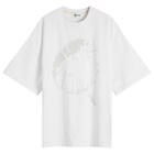 END. x Anglan Parachute T-Shirt in White