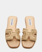 Steve Madden Hadyn-Raffia Sandals in Natural