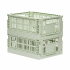 HAY Mini Recycled Colour Crate - Set of 2 in Mint 
