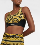 Versace - Barocco printed racerback sports bra