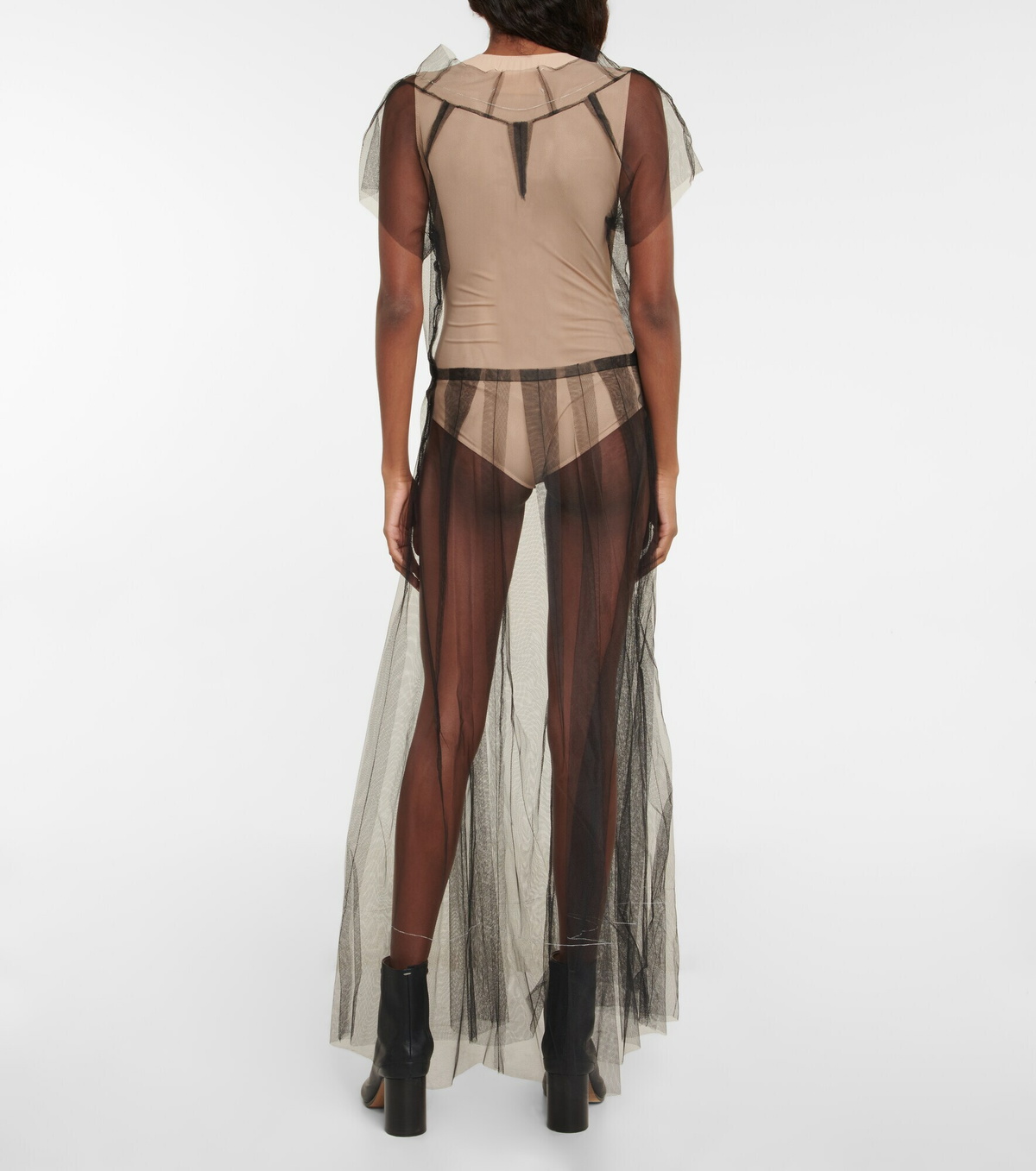 Maison Margiela - Mesh maxi dress