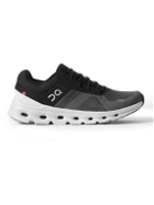ON - Cloudrunner Mesh Running Sneakers - Black