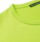 Acne Studios - Nash Appliquéd Cotton-Jersey T-Shirt - Men - Green