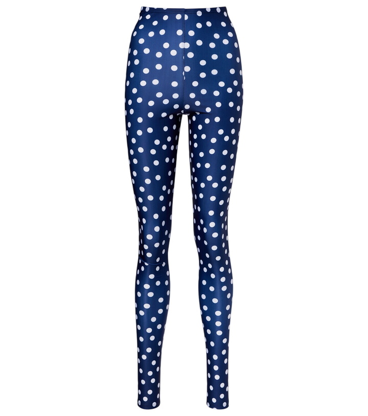 Photo: Jean Paul Gaultier Polka-dot jersey leggings