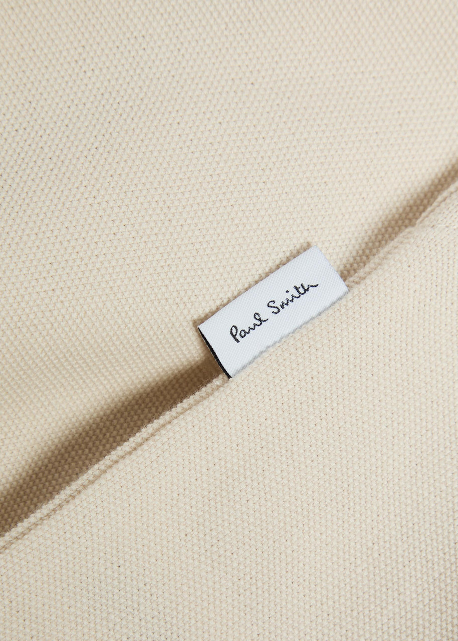 PS Paul Smith Piqué Cotton Polo Shirt White