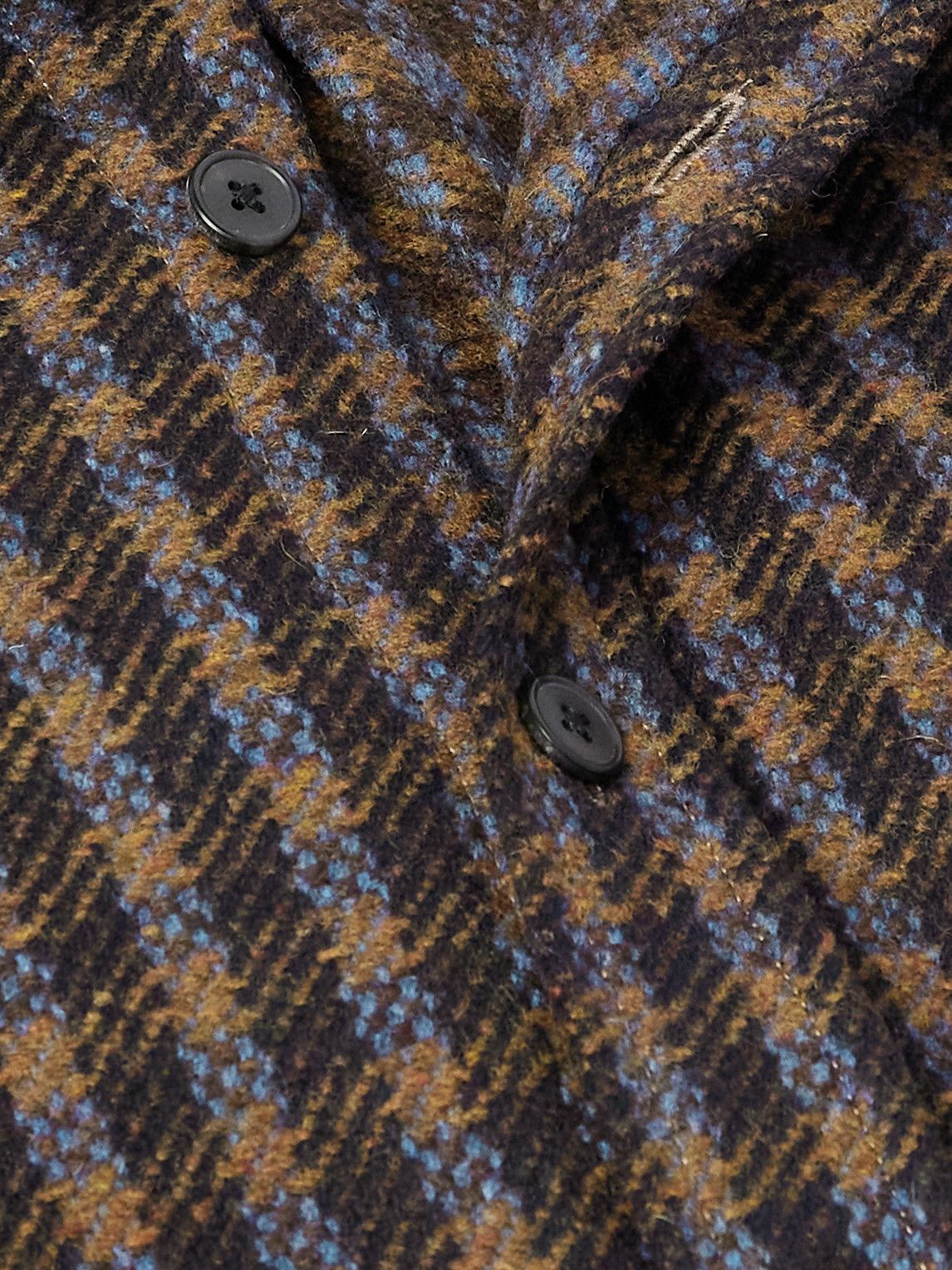 Portuguese Flannel - Checked Wool-Tweed Shirt - Brown
