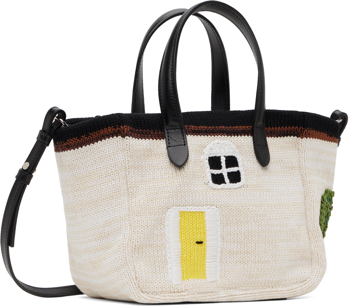 【関税込み】Belt Tote Bag - J.W. Anderson - Leather - White JW Anderson Belt Tote Bag | Neutrals | FARFETCH CA