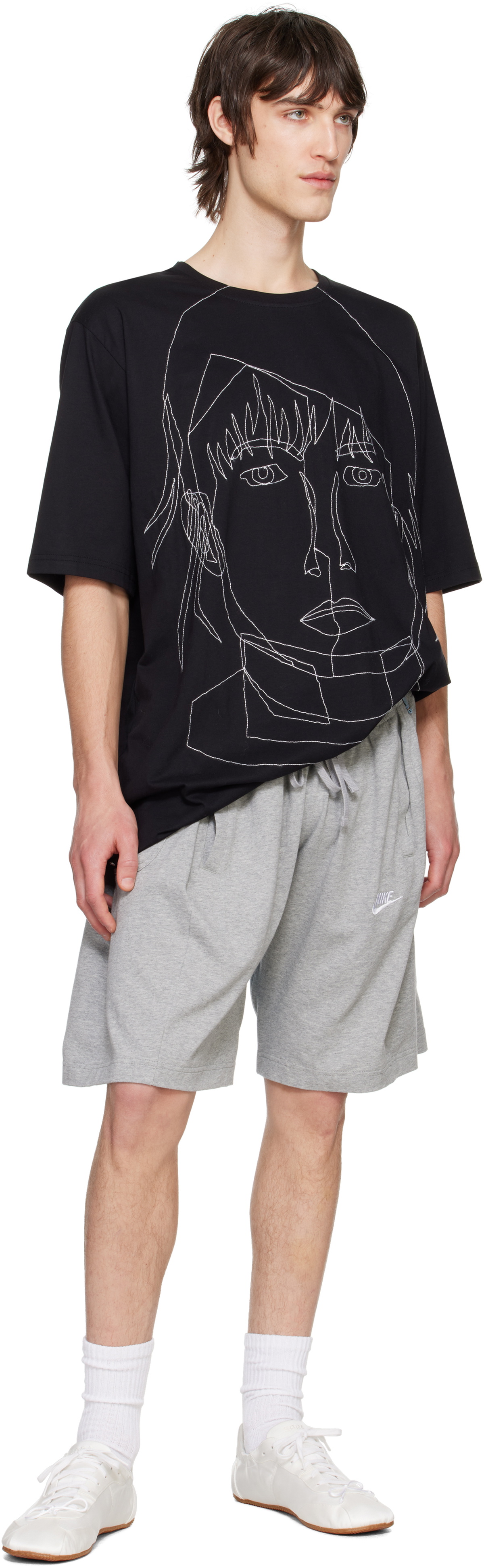 Bless Black Stitched Starcut II T-shirt