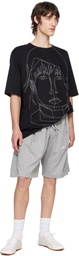 Bless Black Stitched Starcut II T-shirt