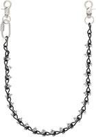 Apartment 1007 Black & Silver #14 Jack Wallet Chain