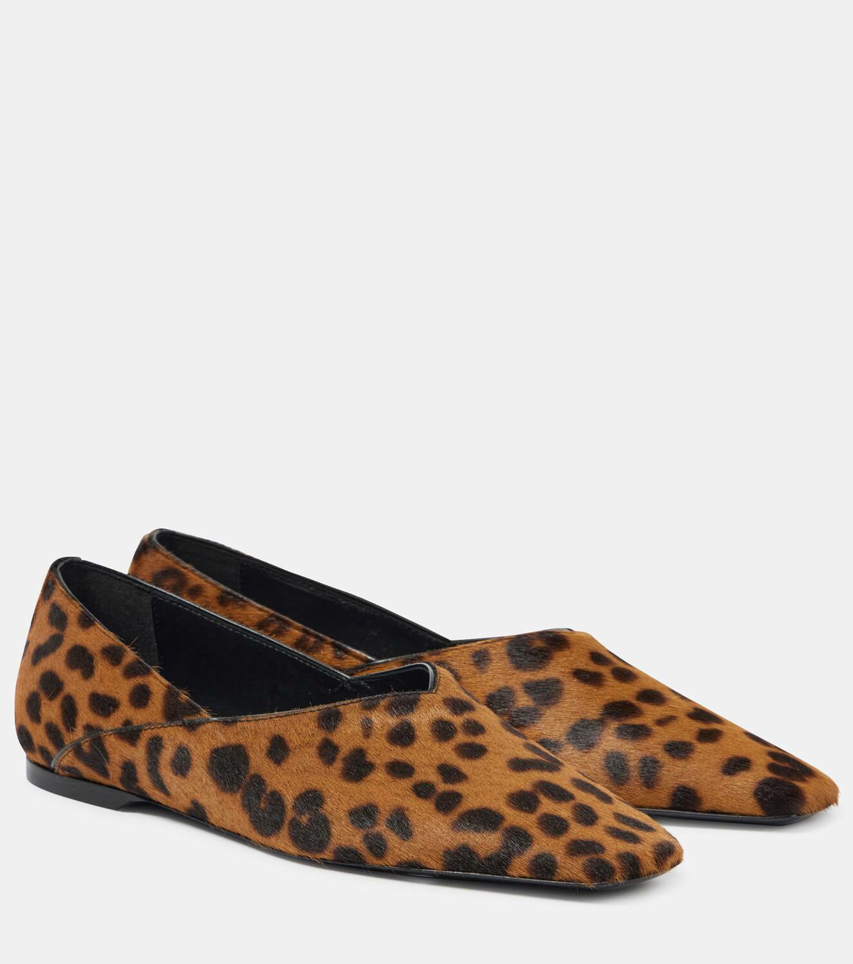 Toteme The Everyday leopard-print ballet flats