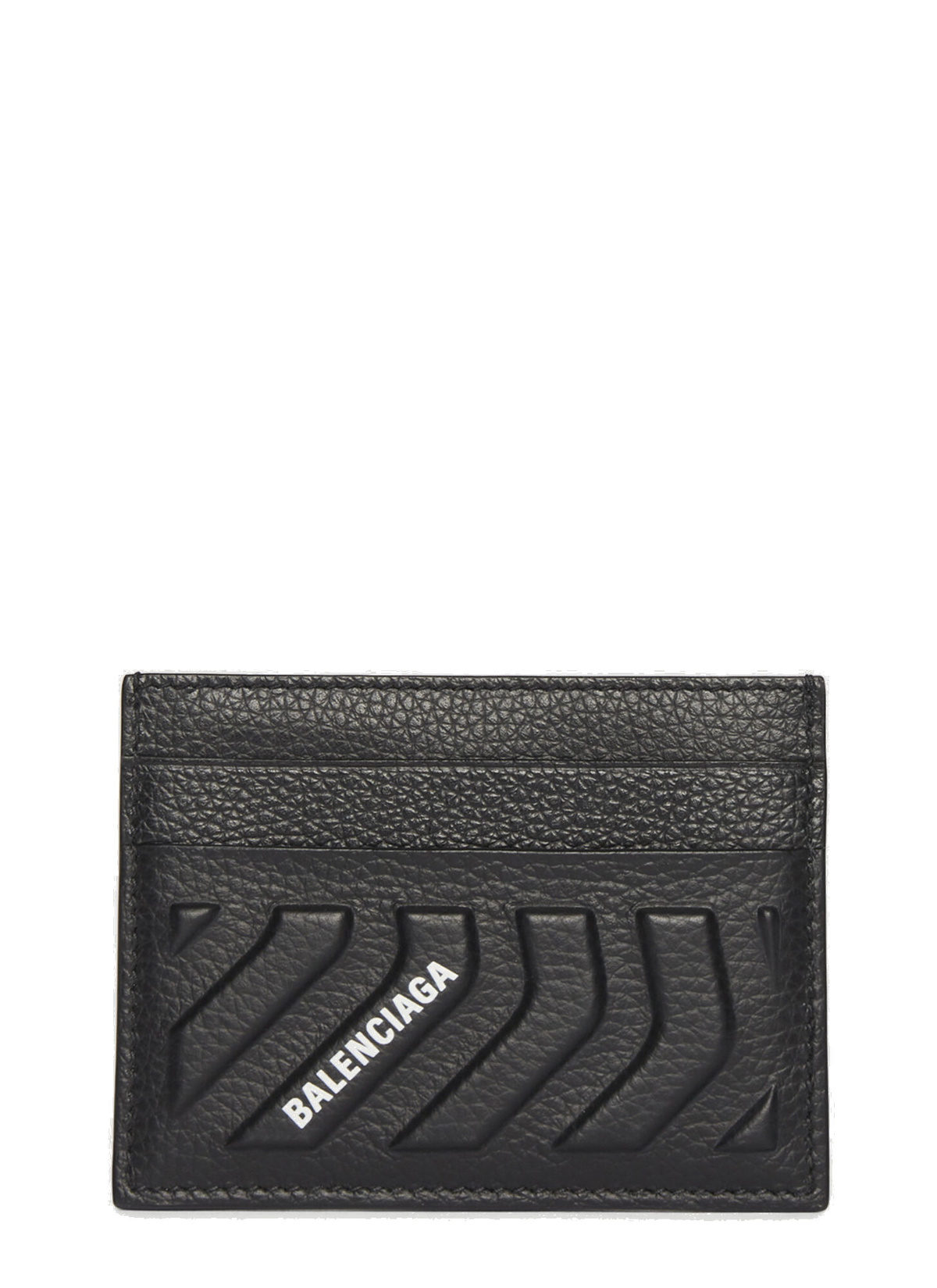 Car Zipped Card Holder in Black Balenciaga