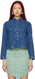 Paloma Wool Blue Denim Avril Jacket