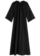Matteau Cotton-blend Maxi Dress Black