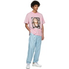 Versace Jeans Couture Pink Hey Reilly Edition Let Them Chew Gum T-Shirt