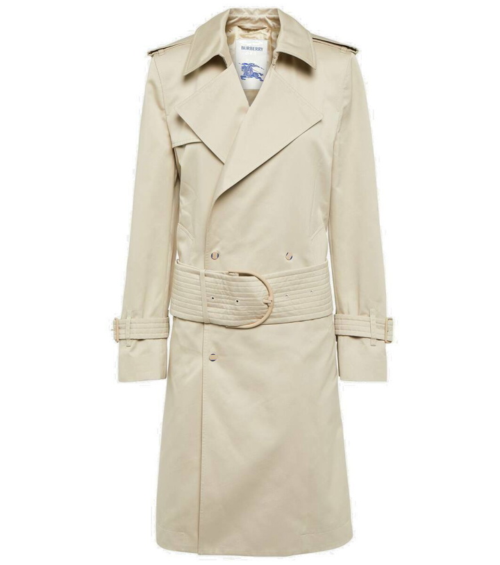 Photo: Burberry Cotton and silk trench coat