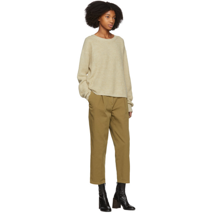 Acne Studios Brown Tabea Co Chino Trousers