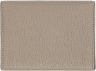 Chloé Gray Envelope Card Holder